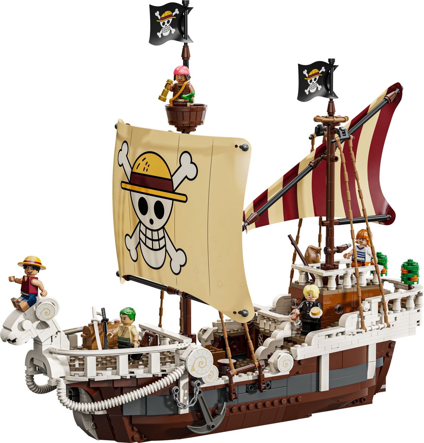 LEGO® ONE PIECE 75639 - Das Piratenschiff Flying Lamb (1376 Teile)