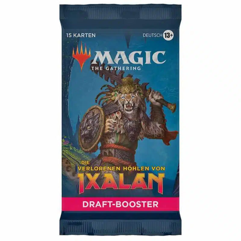 Magic: The Gathering – Die verlorenen Höhlen von Ixalan Draft-Booster (DE, 15 Karten)