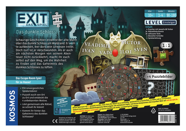 EXIT Das Spiel + Puzzle - Das dunkle Schloss