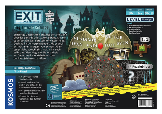 EXIT Das Spiel + Puzzle - Das dunkle Schloss