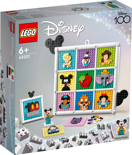 LEGO® 43221 - Disney 100 Jahre Zeichentrickikonen (1022 Teile)