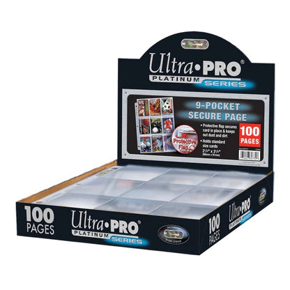 Premium Series 9-Pocket Secure Pages Standard Size