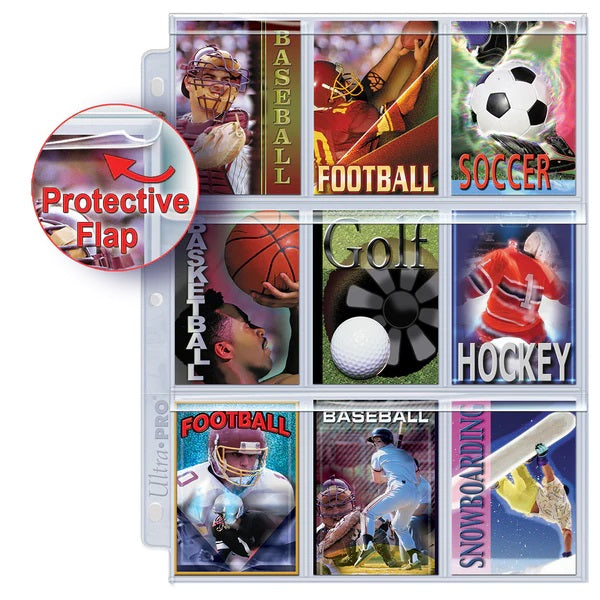 Premium Series 9-Pocket Secure Pages Standard Size