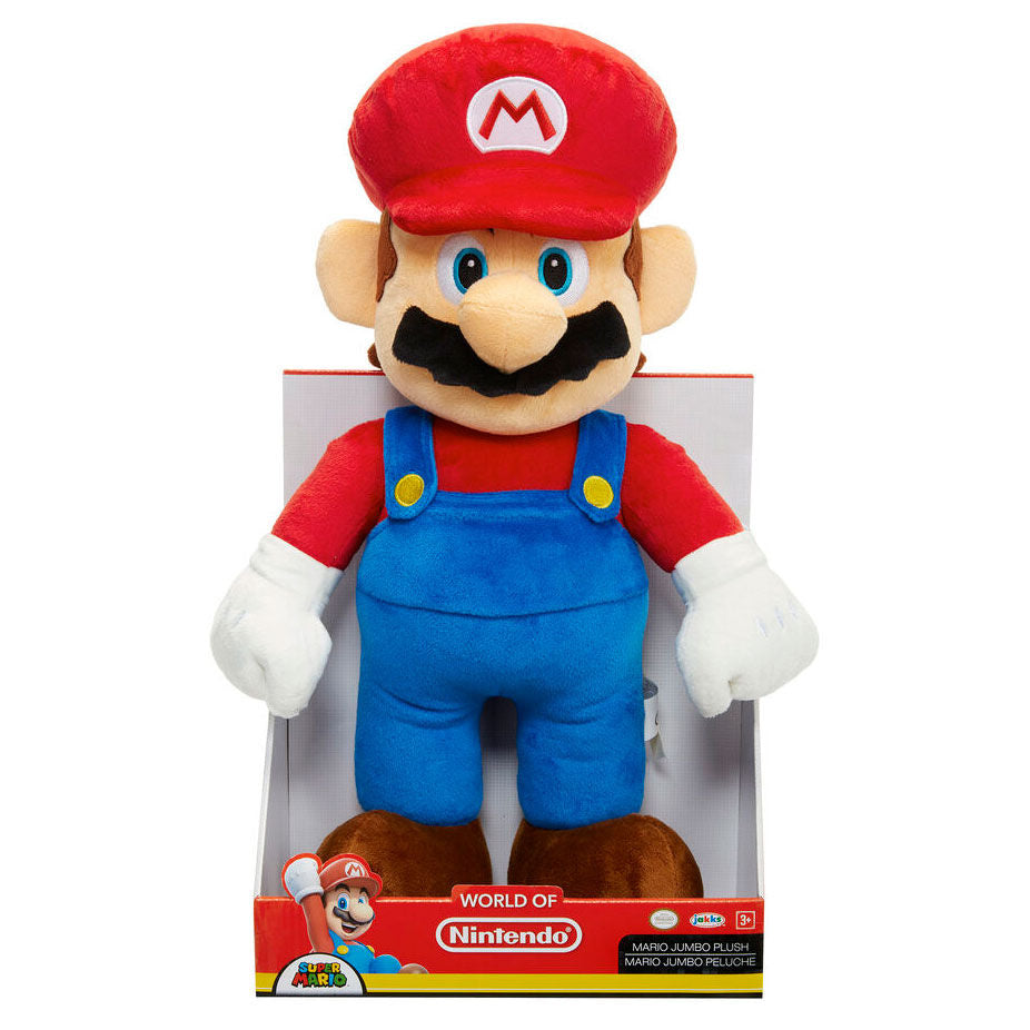 Super Mario Jumbo-Plüschfigur – 50 cm
