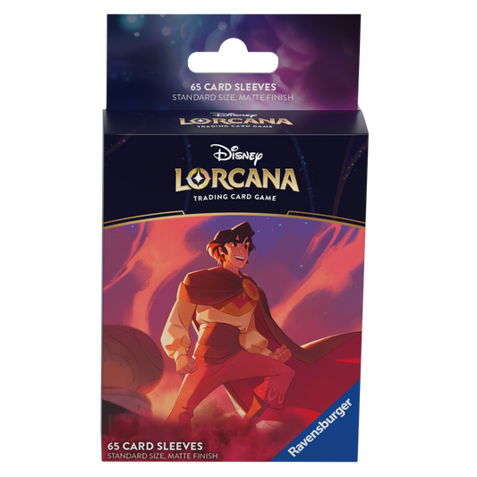 Disney Lorcana: Set 5 - Kartenhüllen (65) / Card Sleeves Aladdin