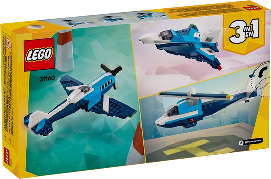LEGO® Creator 31160 - Flieger: Rennflugzeug (178 Teile)