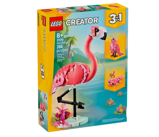 LEGO® Creator 31170 - Rosa Flamingo (288 Teile)