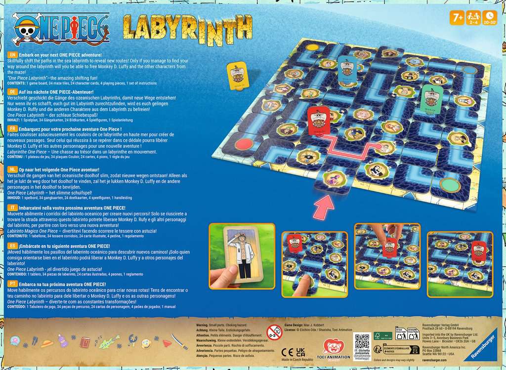 One Piece - Labyrinth - Brettspiel