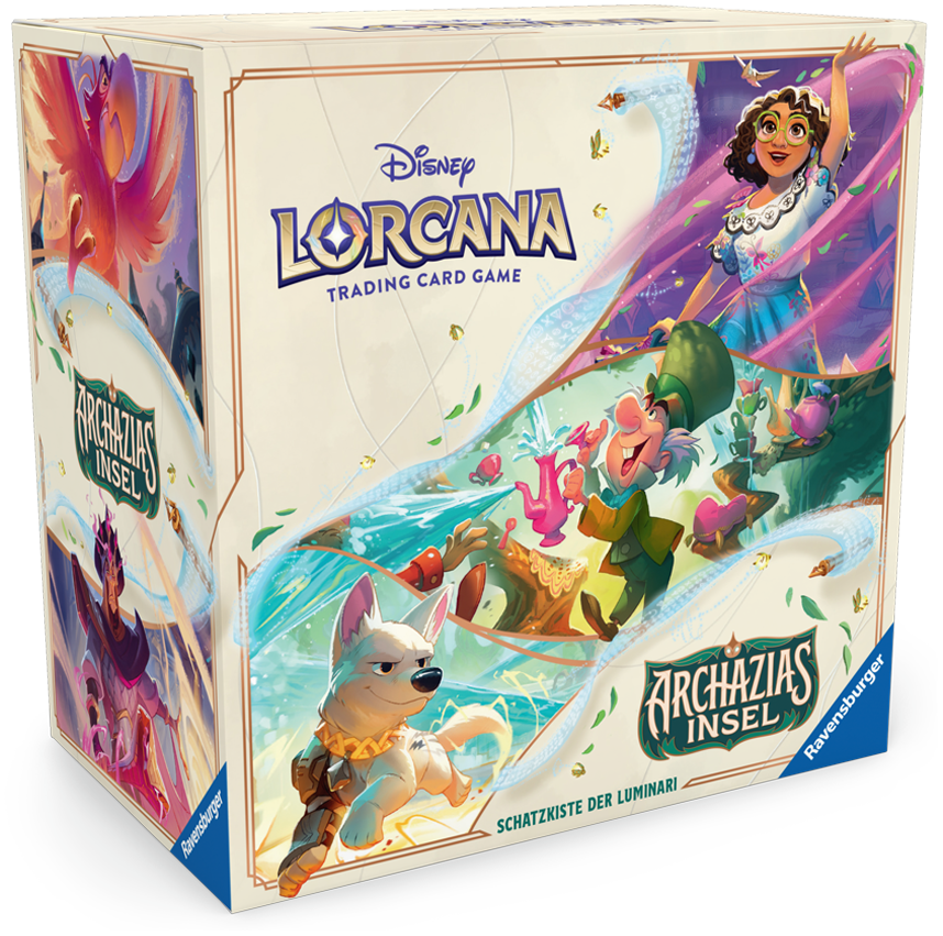 Disney Lorcana: Set 7 - Archazias Insel: Schatzkiste der Luminari -  DE