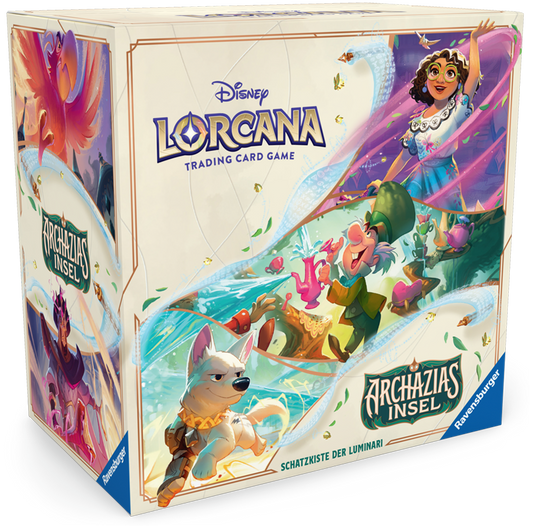 Disney Lorcana: Set 7 - Archazias Insel: Schatzkiste der Luminari -  DE