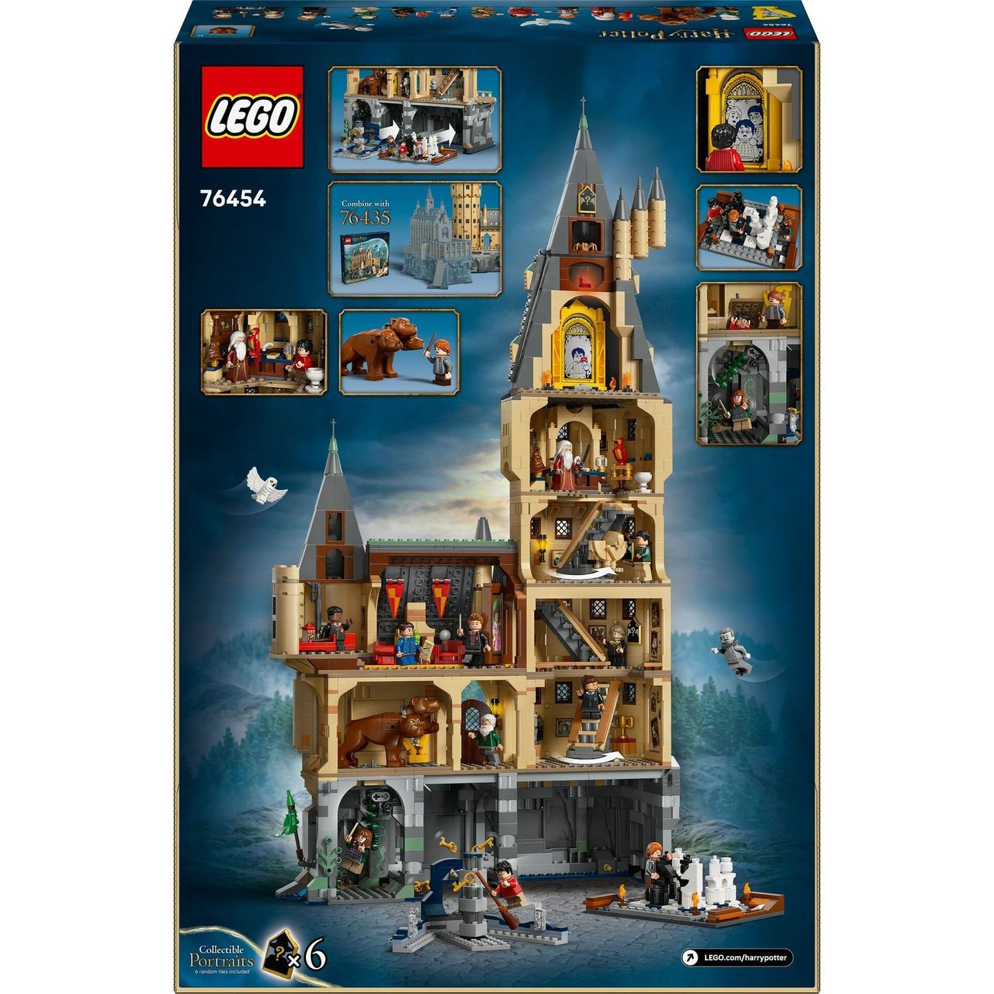 LEGO® Harry Potter™ 76454 - Schloss Hogwarts™: Der Hauptturm (2135 Teile)