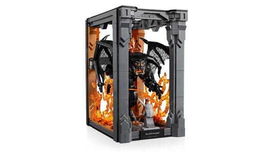 LEGO® Icons 10367 - Der Herr der Ringe: Balrog™ Bücherstütze (1201 Teile)