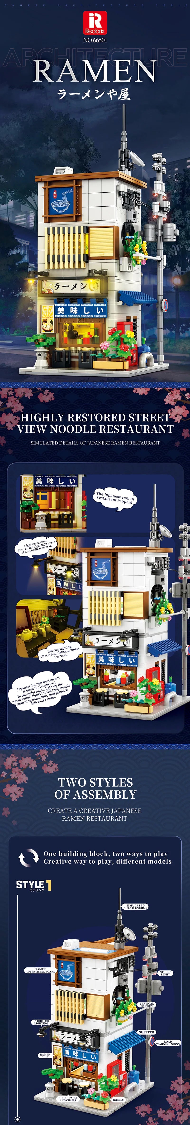 REOBRIX 66501 – Ramen-Haus – Produktansicht 2 von 9