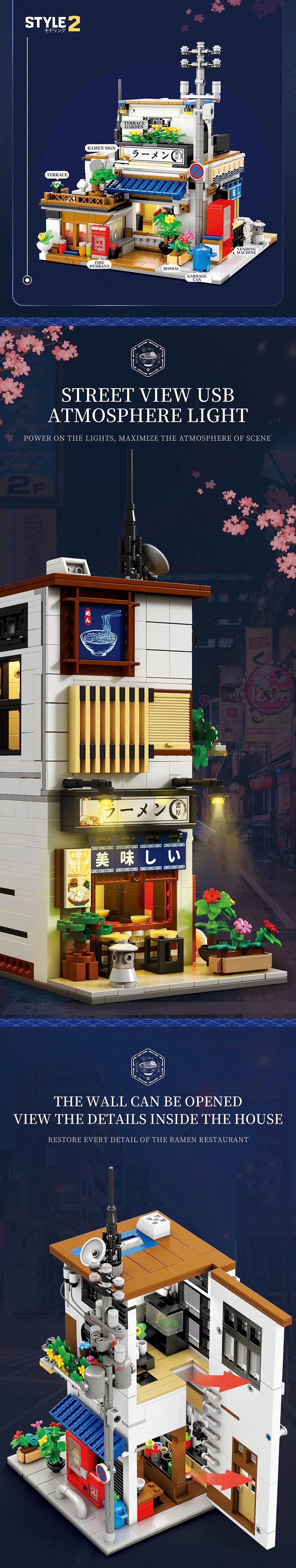 REOBRIX 66501 – Ramen-Haus – Produktansicht 3 von 9