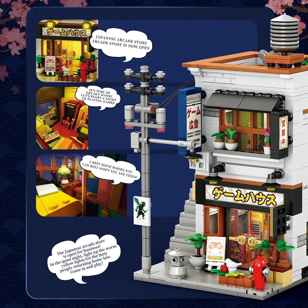 REOBRIX 66503 – Arcade-Spielhalle – Produktansicht 2 von 9