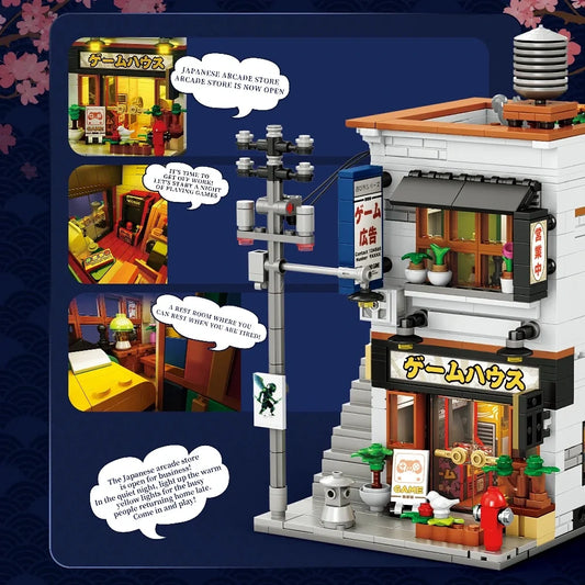 REOBRIX 66503 – Arcade-Spielhalle – Produktansicht 2 von 9