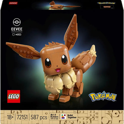LEGO® Pokémon 72151 - Evoli (587 Teile)