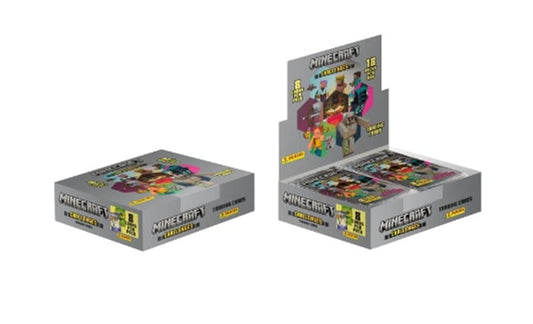 Minecraft Trading Card 4 „Challenges“ – 18er DISPLAY