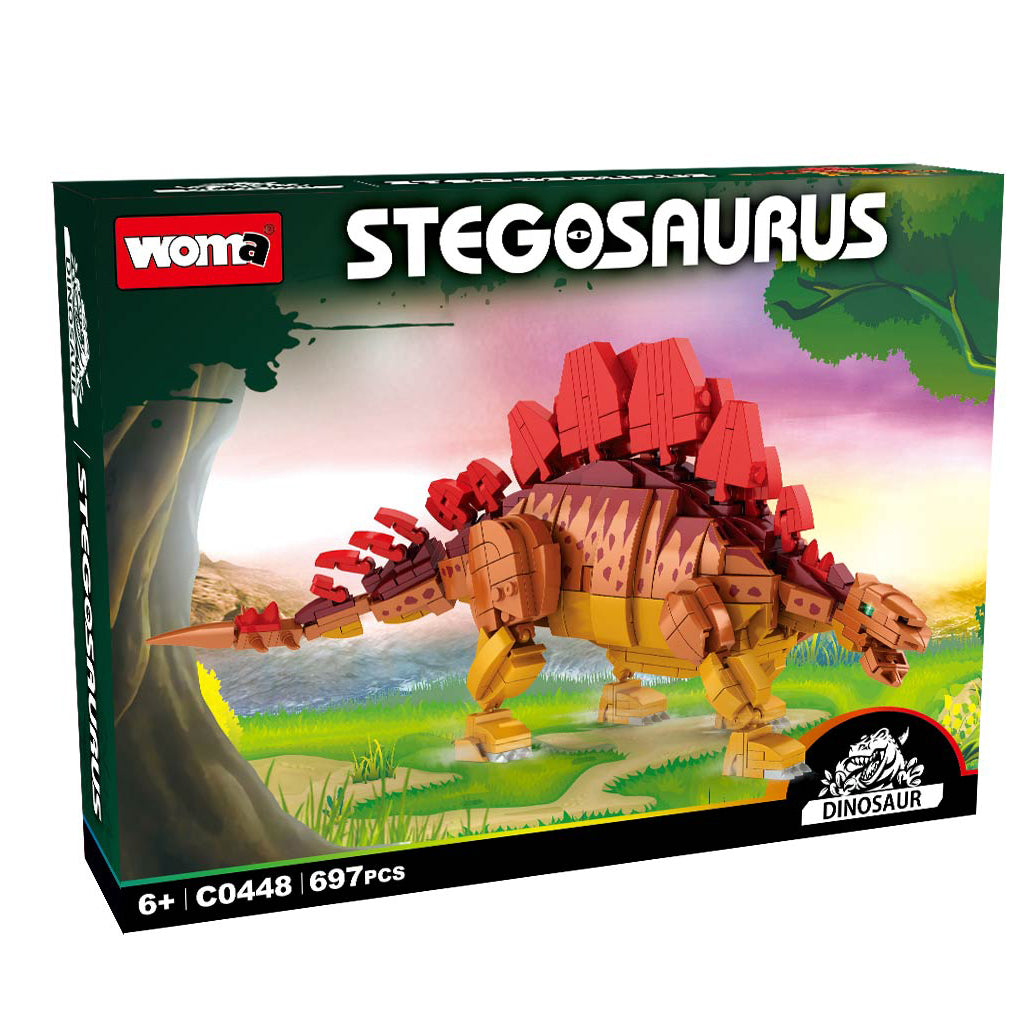 WOMA C0448 – Stegosaurus (697 Teile)